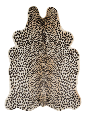 Erin Gates by Momeni Acadia Cheetah Multi Faux Hide Area Rug - 5'3" X 7'10"