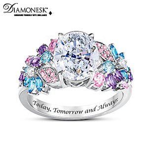Love's Blossom Ring Size 7.5