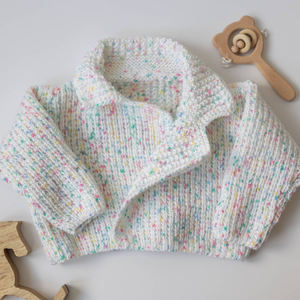 Vintage Baby Jacket in YarnArt Baby Color