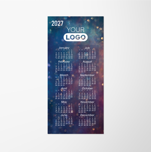 Design Wrap Envelope-Size Magnetic Calendar