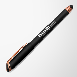 Maria Gel Pen with Rose Gold Trim