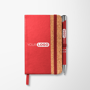 Hyde Cork Notebook & Paragon Pen