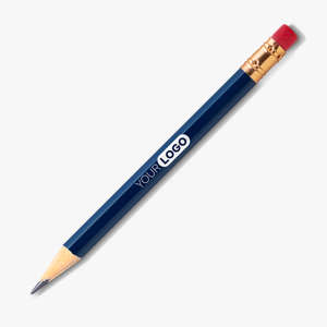 Round Golf Pencil with Eraser