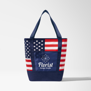 Morris Tote with Patriotic Design