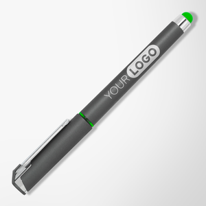 Soft Touch Accent Gel Pen with Colored Stylus