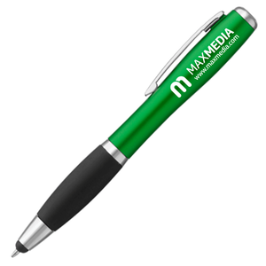 Curvaceous Flashlight Stylus Tip Ballpoint Pen