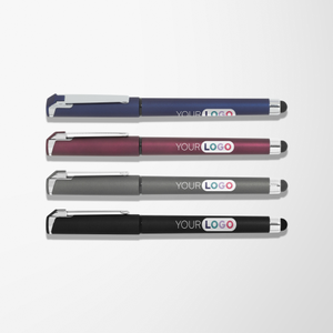 Britebrand™ Soft Touch Hughes Stylus Gelebration™ Gel Pen