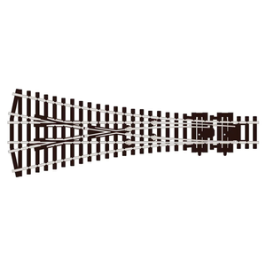 PECO SL-E99 Turnout 3-Way Medium Radius Electrofrog Streamline OO/HO Track