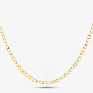 9ct Yellow Gold 22 Inch Curb Chain HC070-22