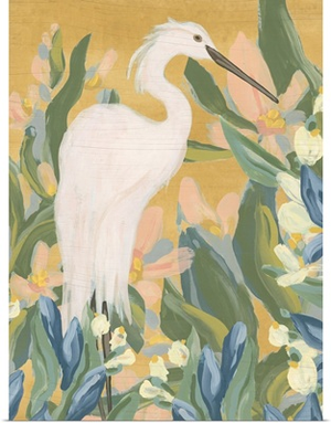 Floral Egret II