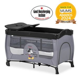 Hauck Sleep N Play Center - Mickey Mouse Grey