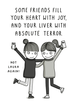 Some Friends Fill Your Heart With Joy Card