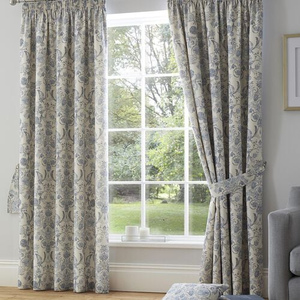 DREAMS & DRAPES AVERIE BLUE 66x72 Curtain
