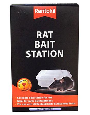Rentokil Lockable Rat Bait Station 