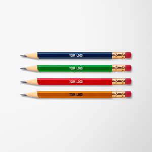 Hex Golf Pencils with Eraser