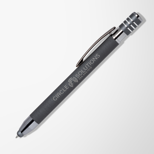 Engraved Monochrome Textured Maya Pen