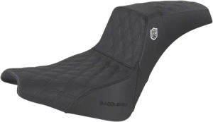 Saddlemen Pro Series SDC Performance Gripper Seat For Harley Davidson 2018-2023 Softail FXBB & FXST Models (SC81830DB)