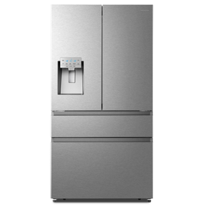 French Style Fridge Freezer Ice & Water Non plumbe