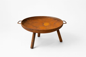 Spark Fire Pit with Legs - Rust