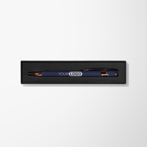 Engraved Alpha Pen with Rose Gold Trim in Thank You Box