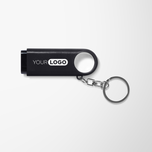Magnifier & LED Light Keychain