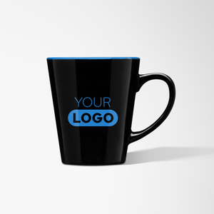 12 oz. Two-Tone Onda Ceramic Latte Mug