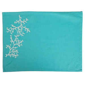Serenk - Coral Placemat Turquoise 36x47cm