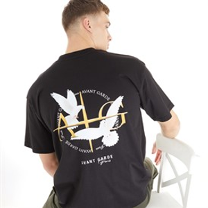 Avant Garde Mens Ailes T-Shirt Black