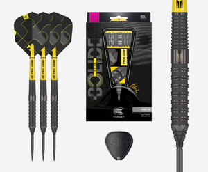 Target Darts Bolide Void 02 90% Tungsten 24G Swiss Point Steel Tip Darts Set