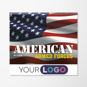 GoodValue™ The Armed Forces Calendar (Spiral)