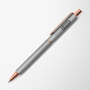 Engraved Mineral Capri Pen with Rose Gold Trim
