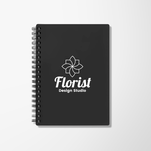 5'' X 7'' Rubbery Spiral Notebook
