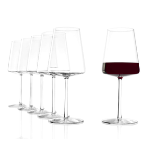 Stolzle Power Set Of 4 Red Wine Goblets