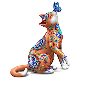 Paws-itively Patterned Companions Figurine Collection