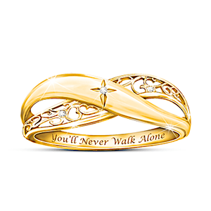 Pure Faith Diamond Ring Size 6.5