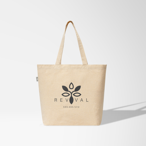 Budget 5 oz. Recycled Cotton Shopper Tote