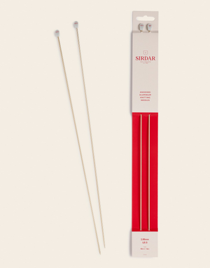 Sirdar Aluminum 40cm Knitting Needles