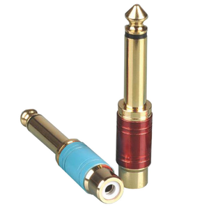Intune Adaptor 1/4" TS Jack Male to RCA Female 2 pcs