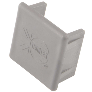 41mm x 41mm PVC End Cap for Strut Grey (Sold in 1's)