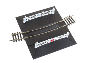 PECO ST-263 Curved Level Crossing, 3rd Radius HO/OO Gauge