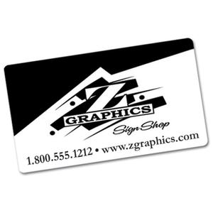 Custom Business Card Magnets - 1 Color
