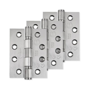 Eclipse Grade 13 Ball Bearing Fire Door Hinge - Satin Stainless Steel (Pack of 3)
