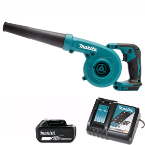 Makita DUB185Z 18V LXT Cordless Blower / Vacuum WIth 1 x 5.0Ah Battery & Charger