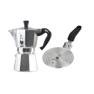 Zestaw Kawiarka Bialetti 6tz + adapter
