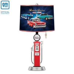 Bel Air Vintage Gas Pump Lamp