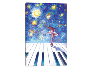 Van Gogh's Ballerina Reaching For The Stars
