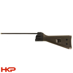 HK91, G3 Fixed Buttstock with Enhanced Heavy Buffer - Dark OD Green - Surplus