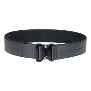 Plain Leather Finish Duty Belt - Large (Pant Size 37-42)