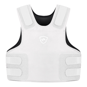 Concealable HG2 Multi-Threat Vest Level IIIA/HG2 - White, Medium