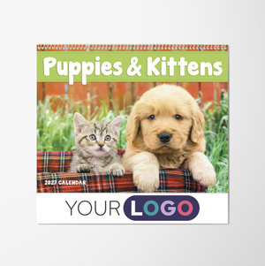 GoodValue™ Puppies & Kittens Calendar (Spiral)